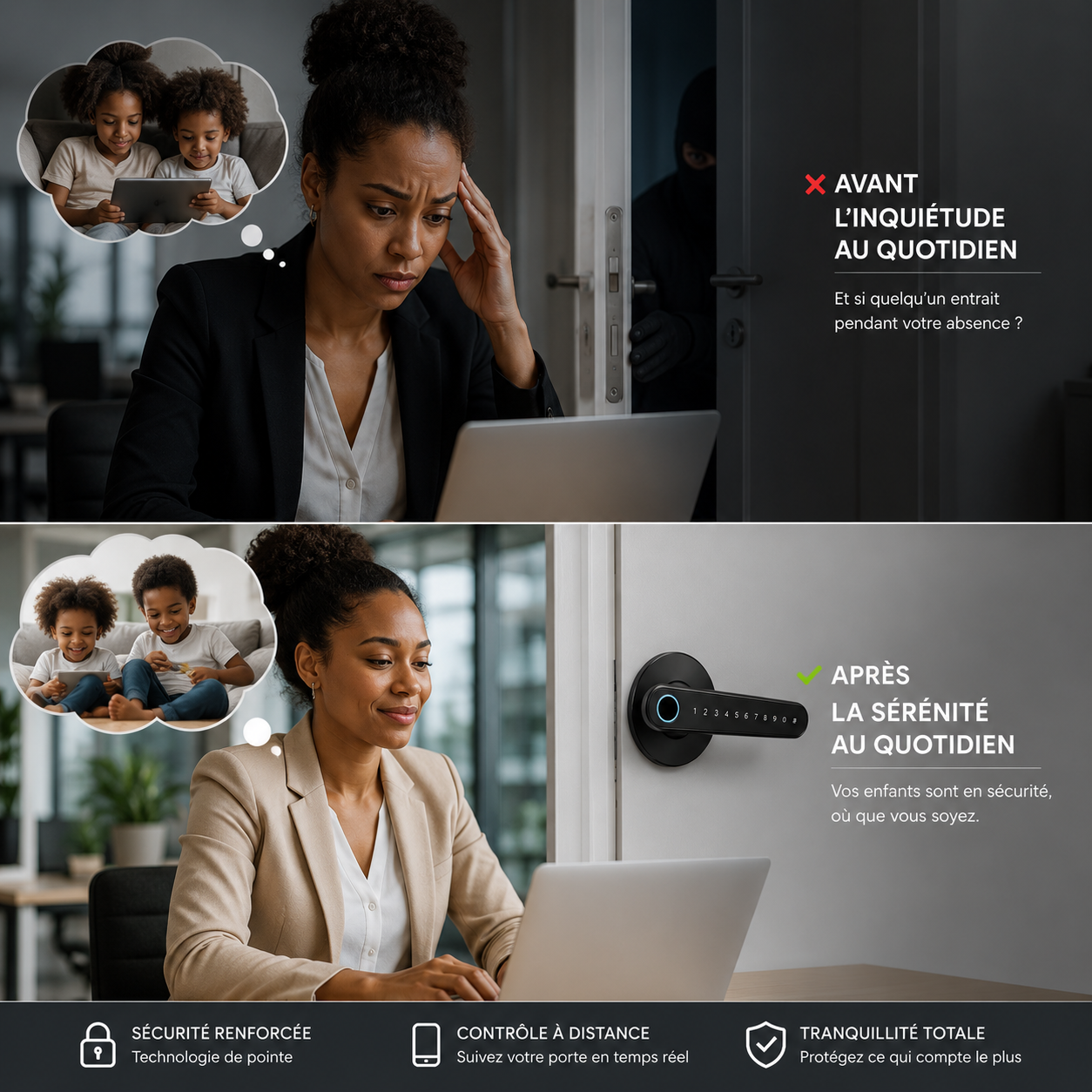 Ne laissez plus l'inquiétude vous suivre au travail :